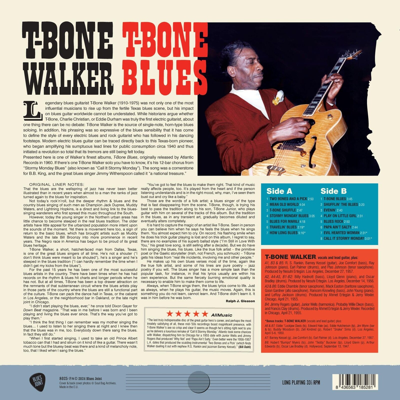T-Bone Walker: T-Bone Blues – Proper Music