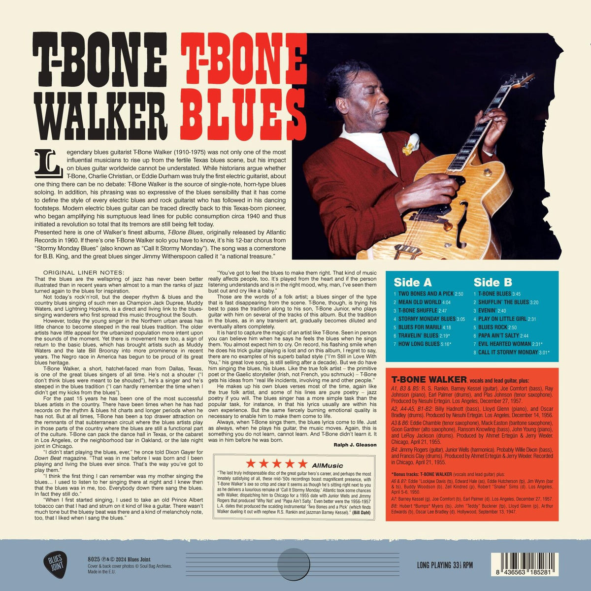 T-Bone Walker - T-Bone Blues - 8025