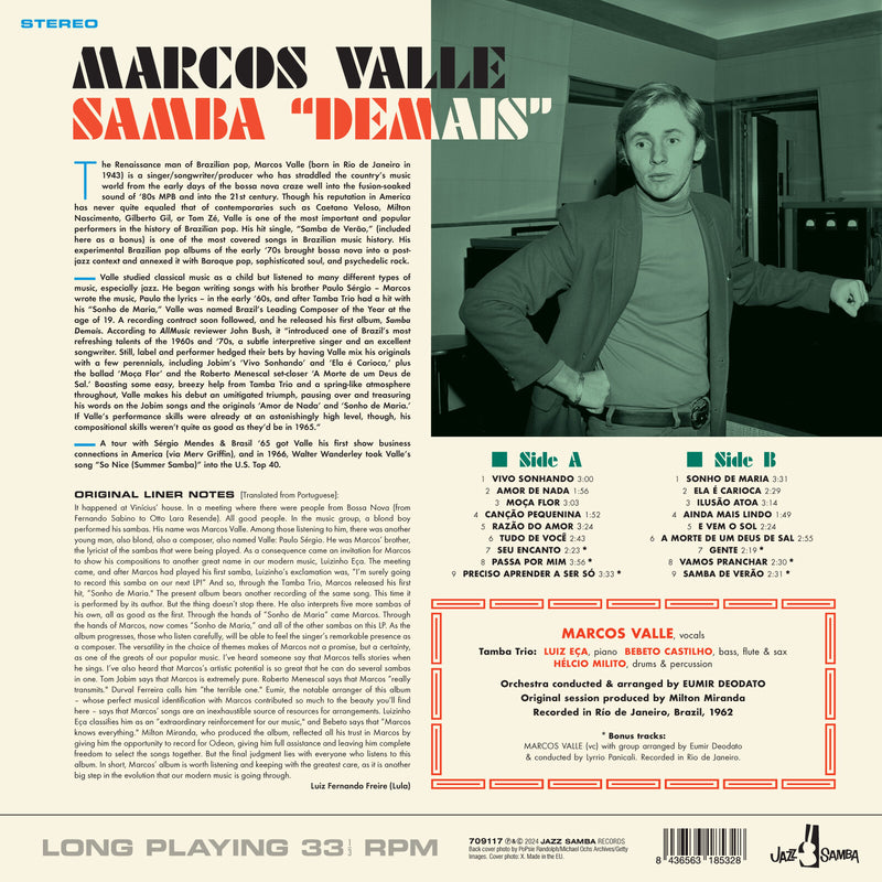 Marcos Valle - Samba Demais - 709117