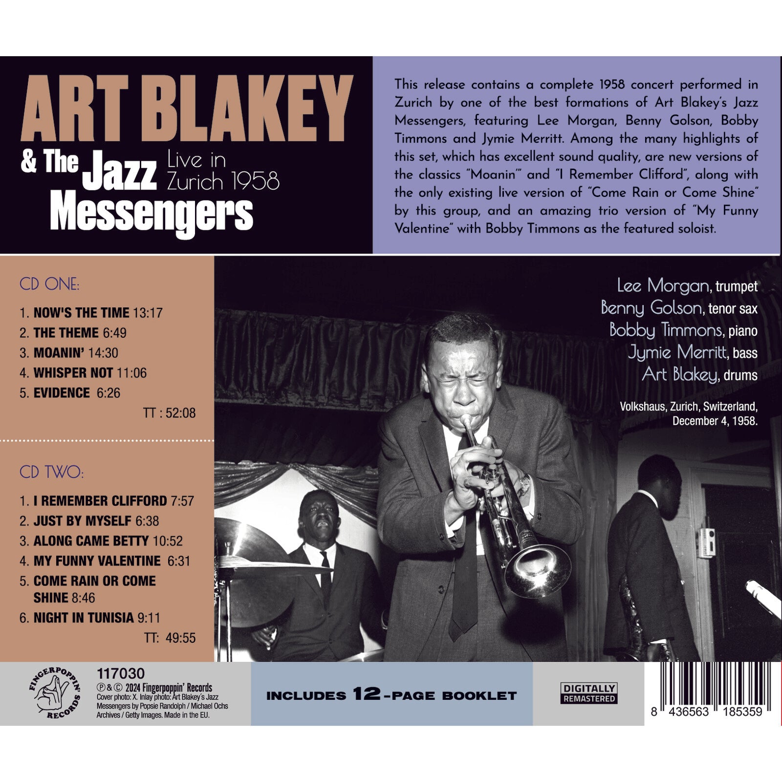 その他 Art Blakey &amp; The Jazz Messengers: Jazz Masters [DVD] [Import] Art Blakey & The Jazz Messengers Hard Drive (2024 Remastered