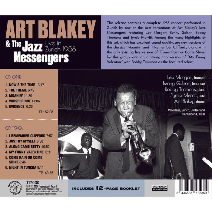 Art Blakey & The Jazz Messengers - Live In Zurich 1958 - 117030