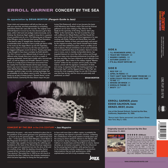 Erroll Garner - Concert By The Sea - 350261