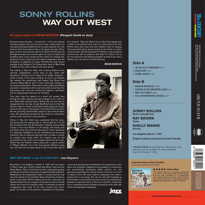 Sonny Rollins - Way Out West - 350265