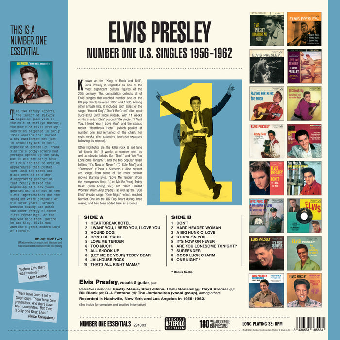 Elvis Presley - Number One U.S. Singles 1956-62 - 291003