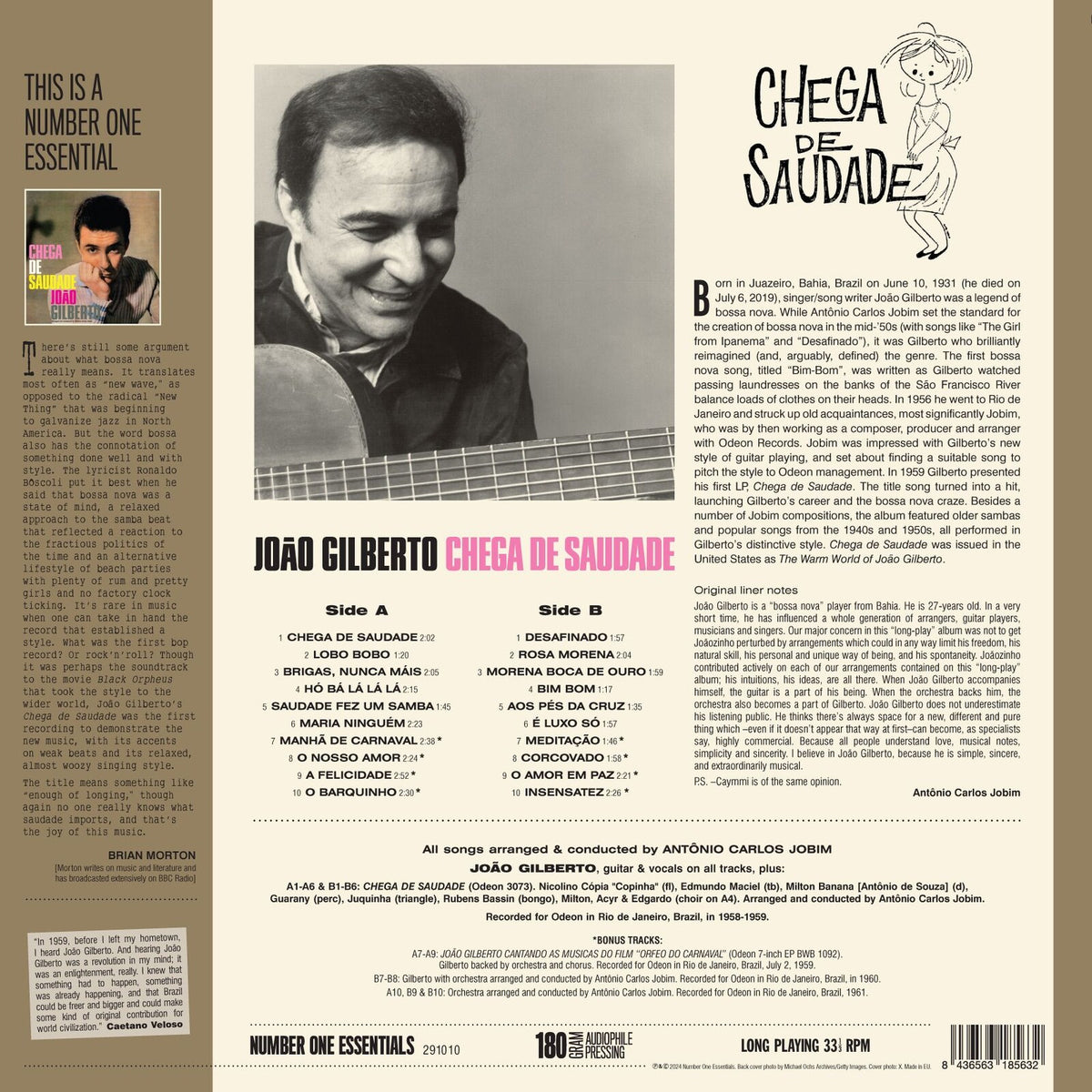 Joao Gilberto - Chega de Saudade - 291010