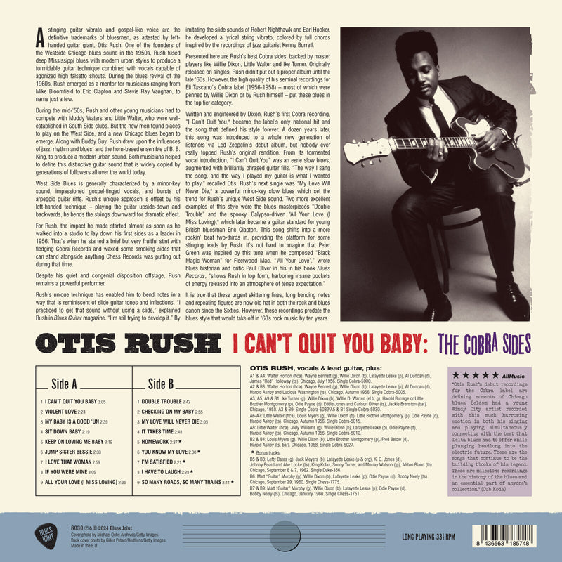 Otis Rush - I Can't Quit You Baby - The Cobra Sides - 8030