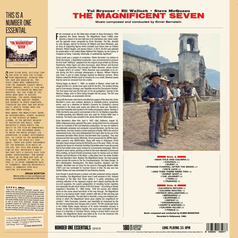 Elmer Bernstein - The Magnificent Seven (Complete Soundtrack) - 291018