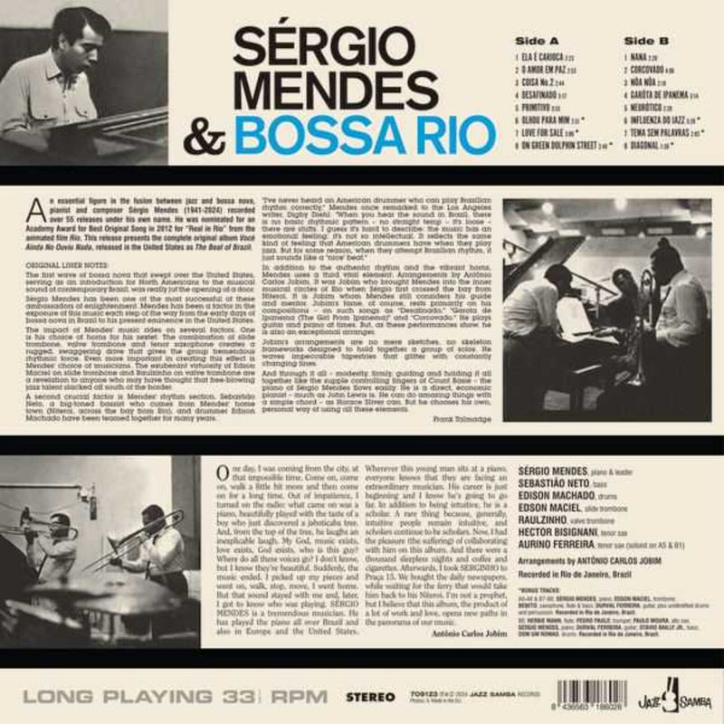 Sergio Mendes & Bossa Rio - Voce Ainda Nao Ouviu Nada - 709123