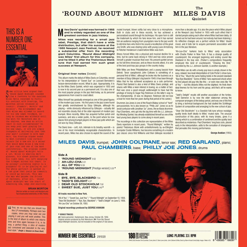 Miles Davis - Round About Midnight - 291020