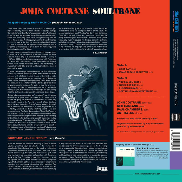 John Coltrane - Soultrane - 350280