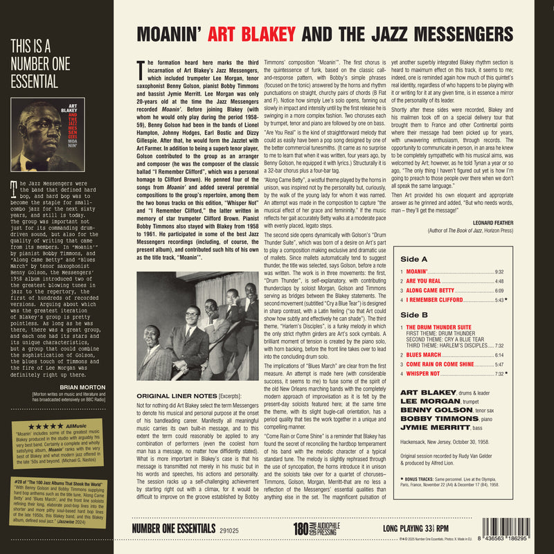 Art Blakey - Moanin' - 291025