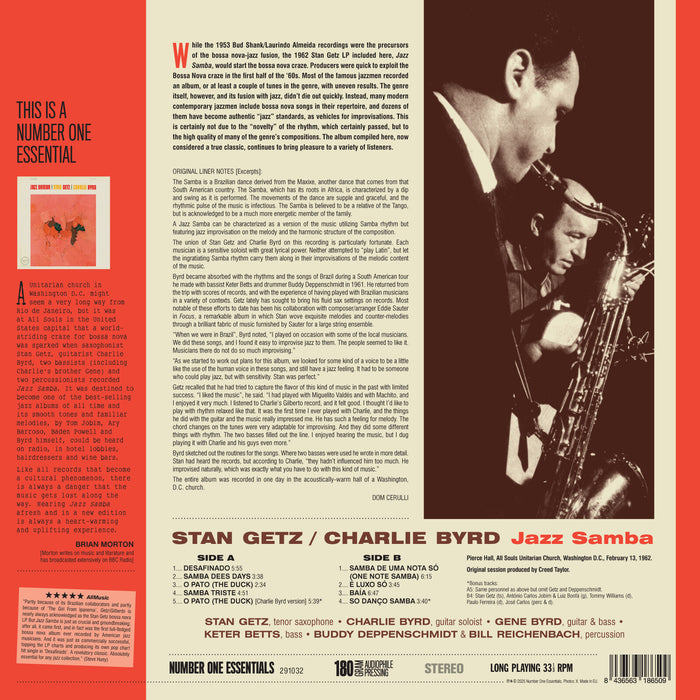 Stan Getz & Charlie Byrd - Jazz Samba - 291032