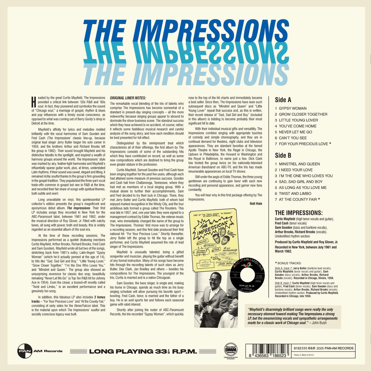 The Impressions - The Impressions Debut Album - 9152335
