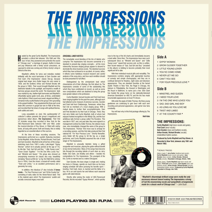 The Impressions - The Impressions Debut Album - 9152335