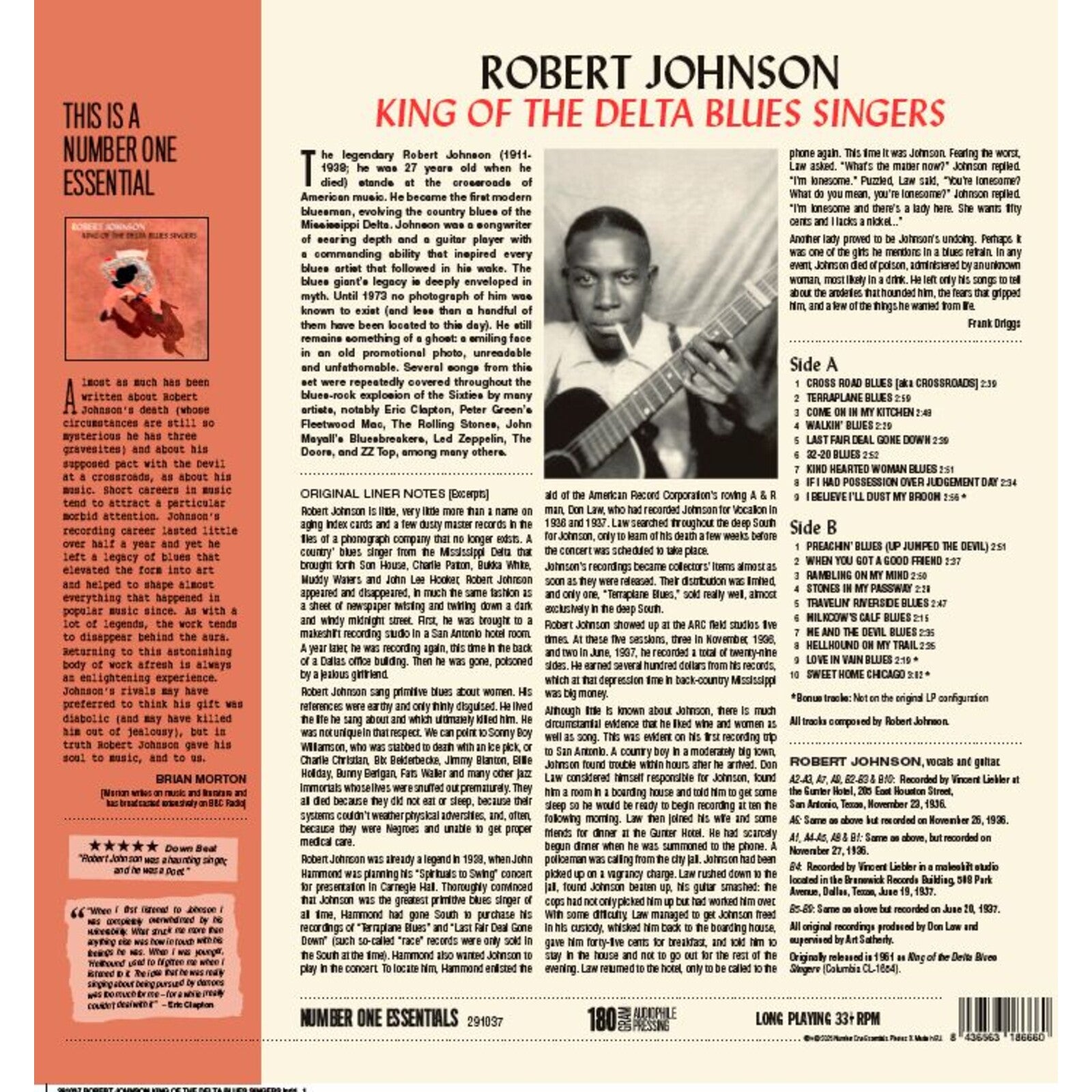 Robert Johnson: King Of The Delta Blues Singers – Proper Music