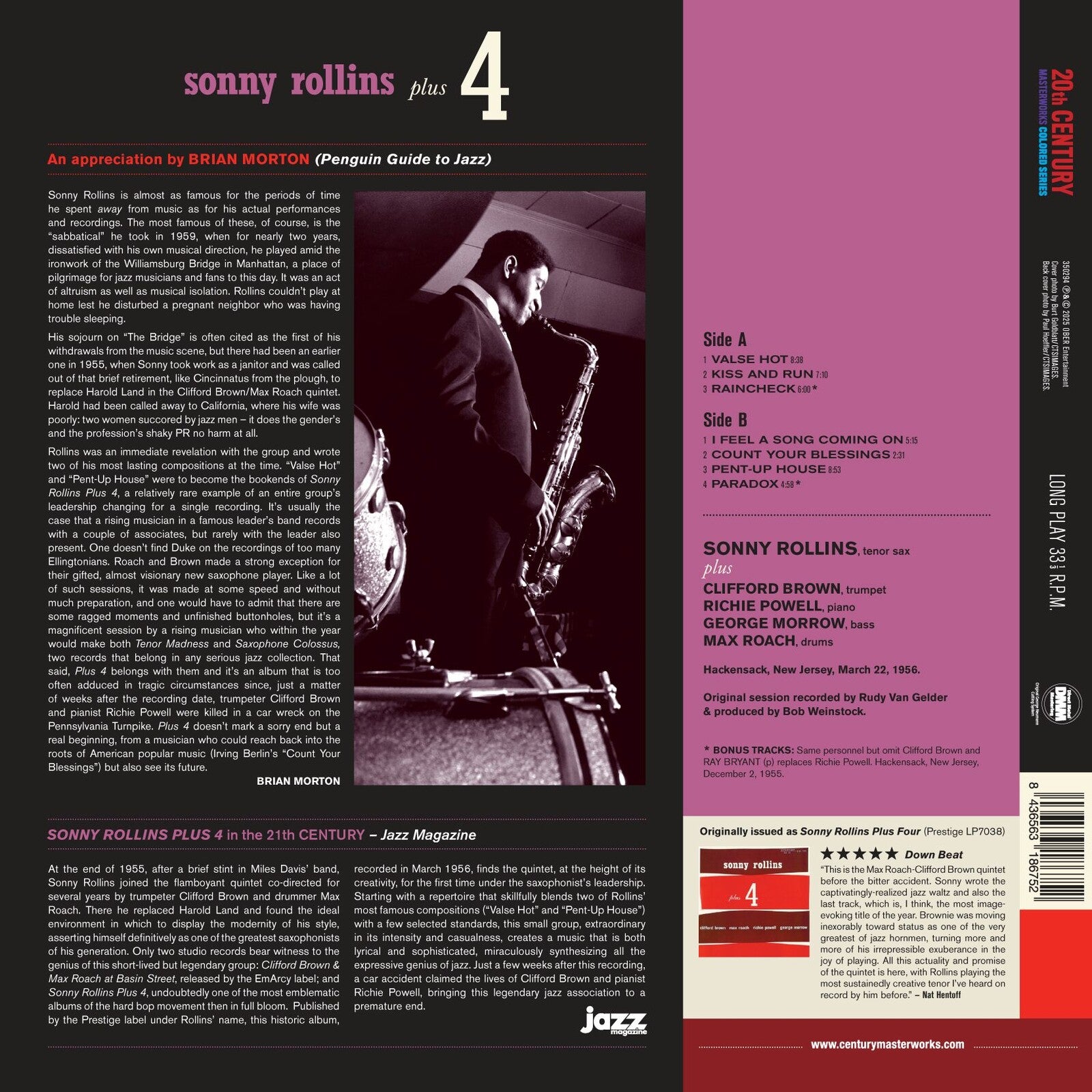 激レアPrestigeオリジ美盤‼️Sonny Rollins+4 NYCレーベル 激レアPrestigeオリジ美盤‼️Sonny Rollins+4 NYCレーベル - メルカリ