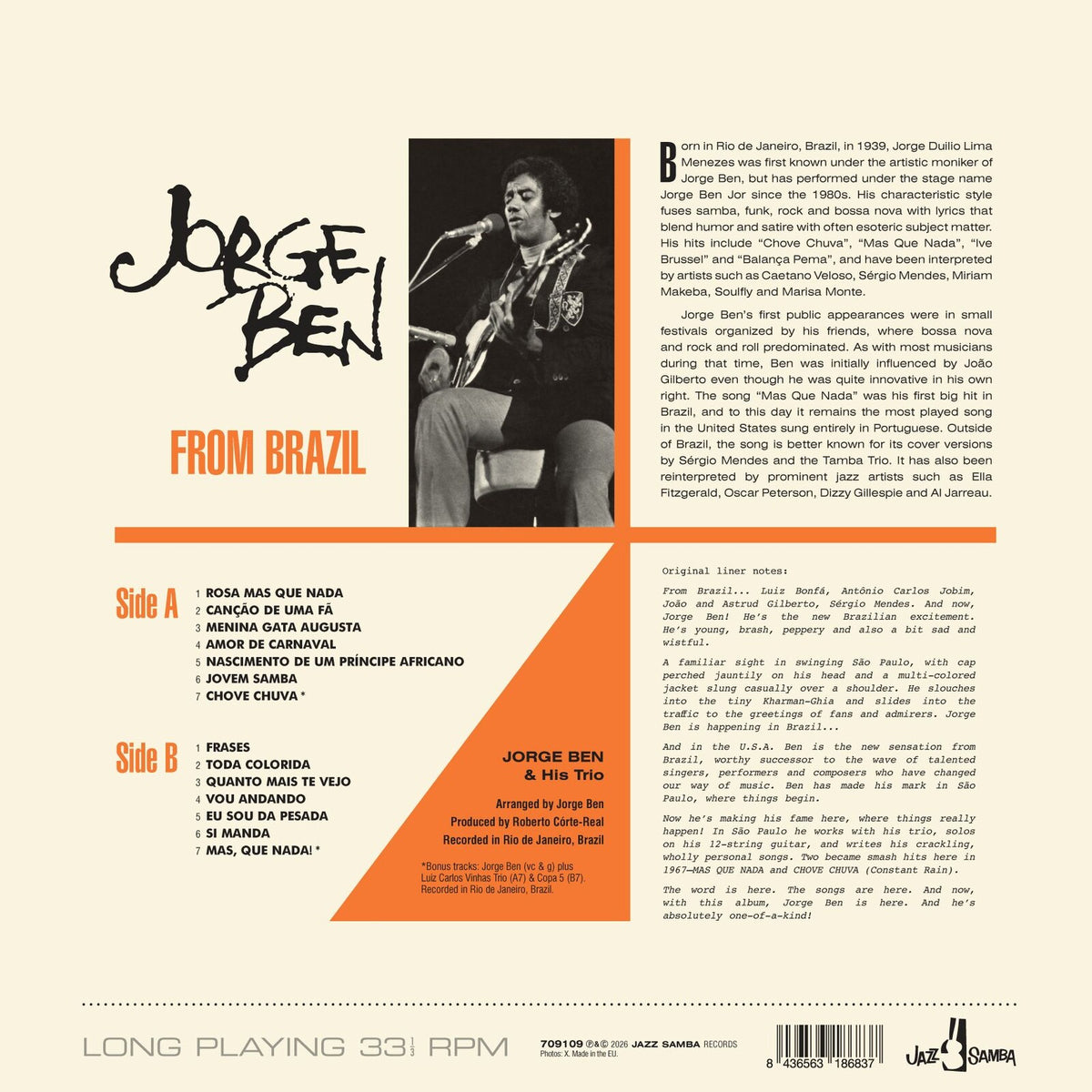 Jorge Ben - From Brazil - 709109