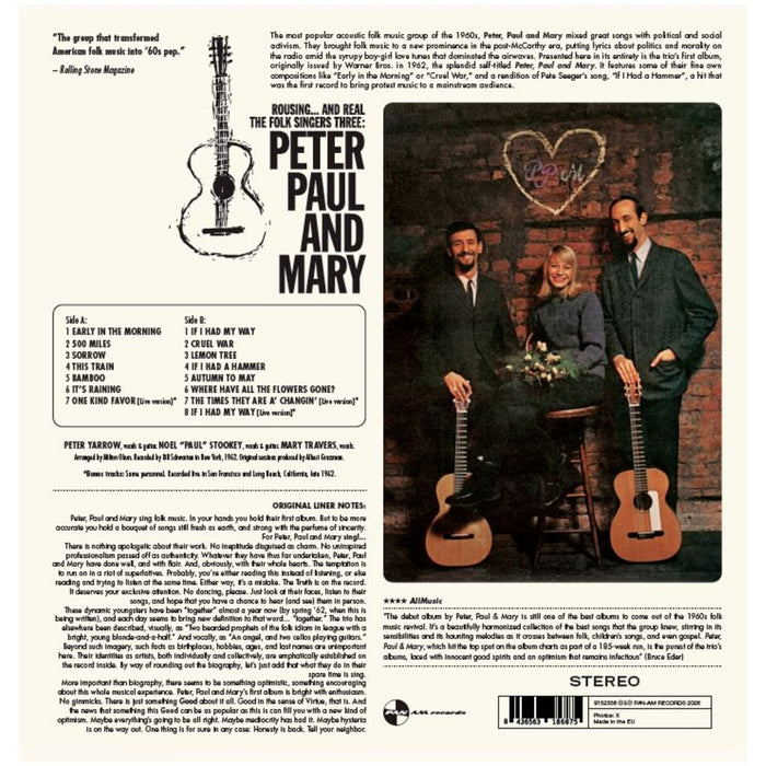 Peter, Paul & Mary - Peter, Paul and Mary - 9152338