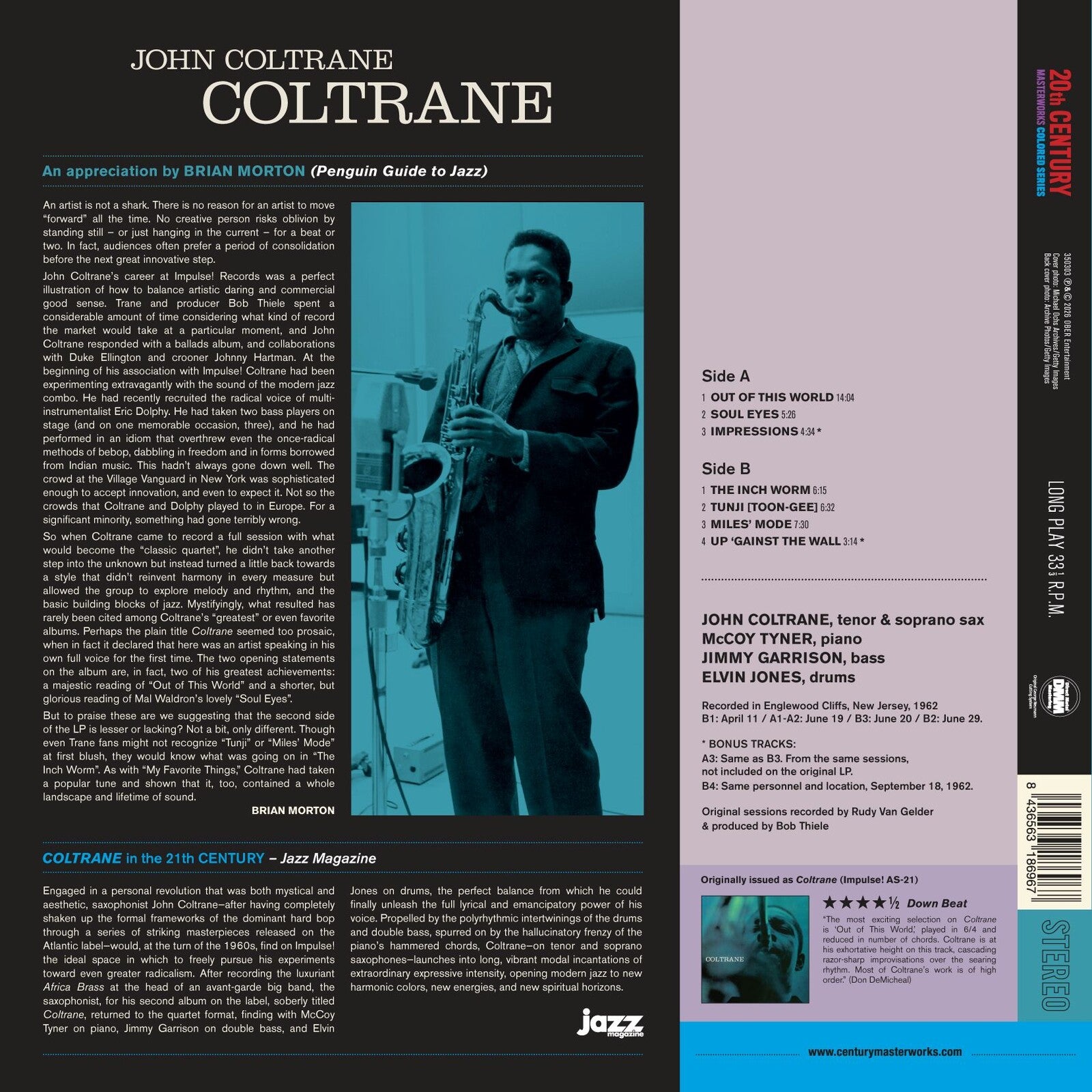 John Coltrane: Soultrane – Proper Music