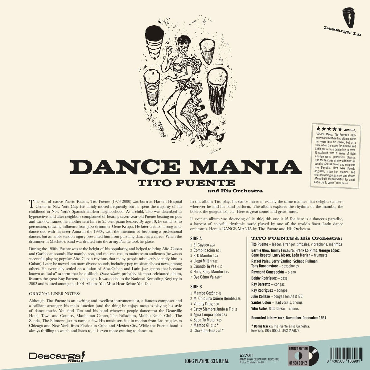 Tito Puente - Dance Mania - 637011