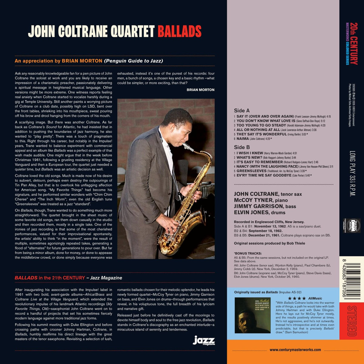 John Coltrane Quartet - Ballads - 350305