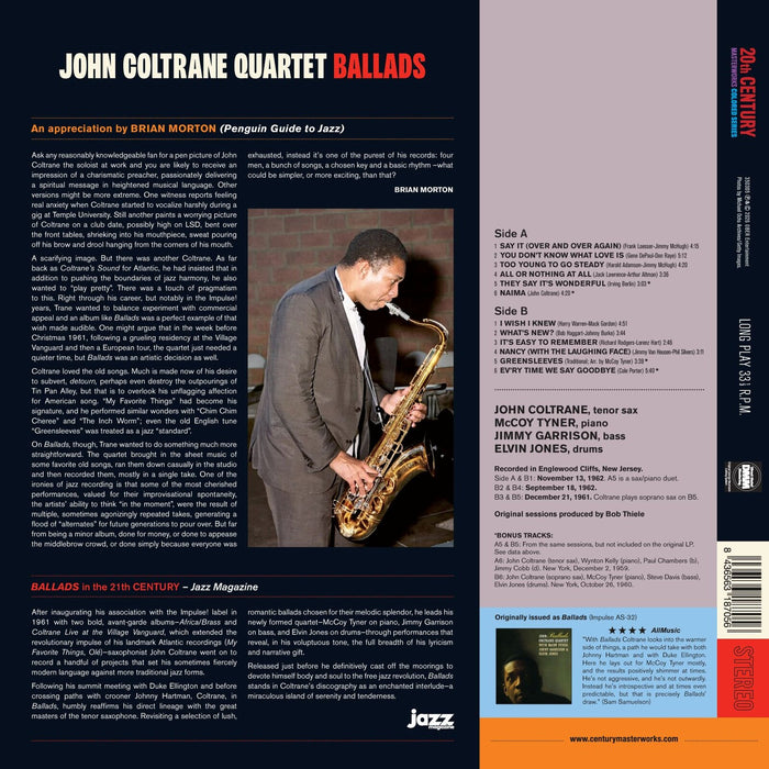 John Coltrane Quartet - Ballads - 350305