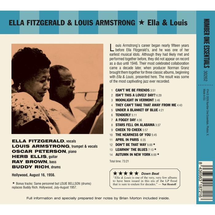 Ella Fitzgerald & Louis Armstrong - Ella & Louis - 30262CD
