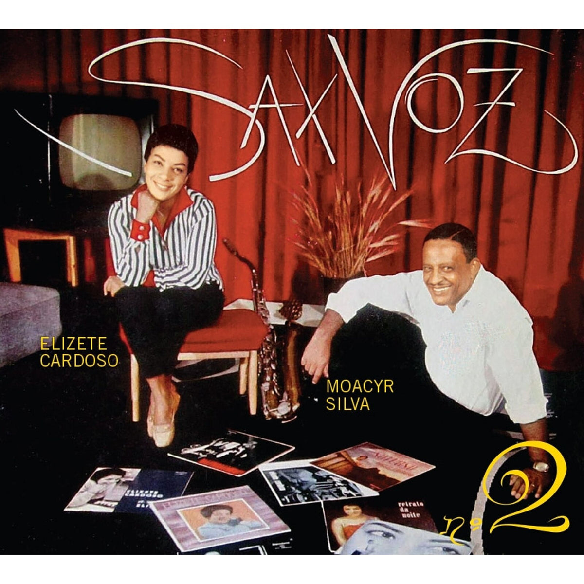 Elizete Cardoso & Moacyr Silva - Sax Voz No. 2 +  Sax Voz - 531001