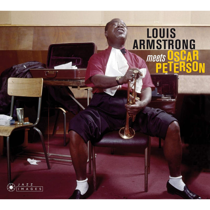 Louis Armstrong - Meets Oscar Peterson + 3 Bonus Tracks! (Art by Jean-Pierre Leloir) - 24742
