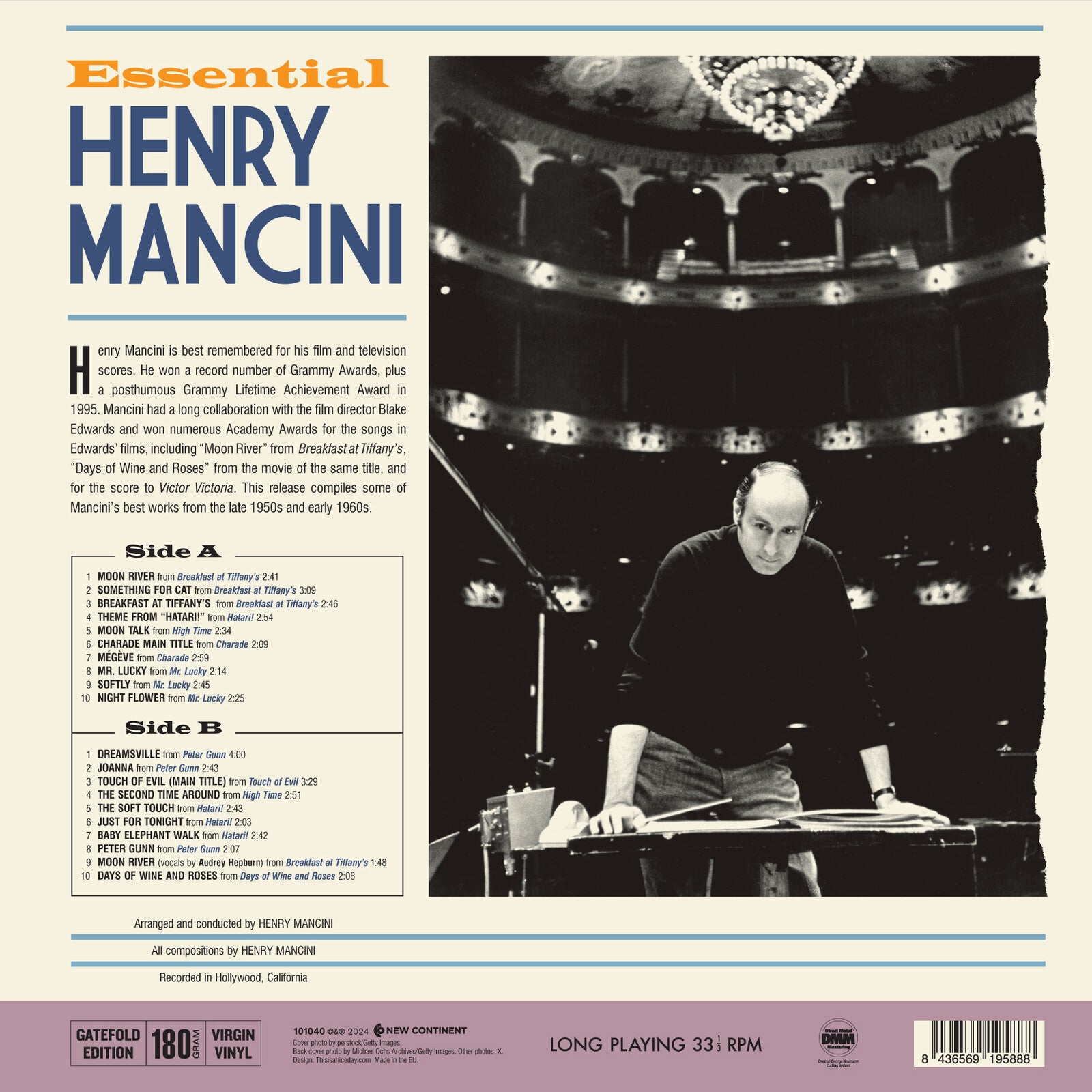 Henry Mancini: Essential Henry Mancini – Proper Music