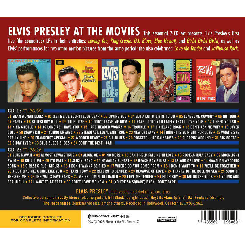 Elvis Presley - At The Movies: 1956-1962 Film Soundtrack Collection - 648081