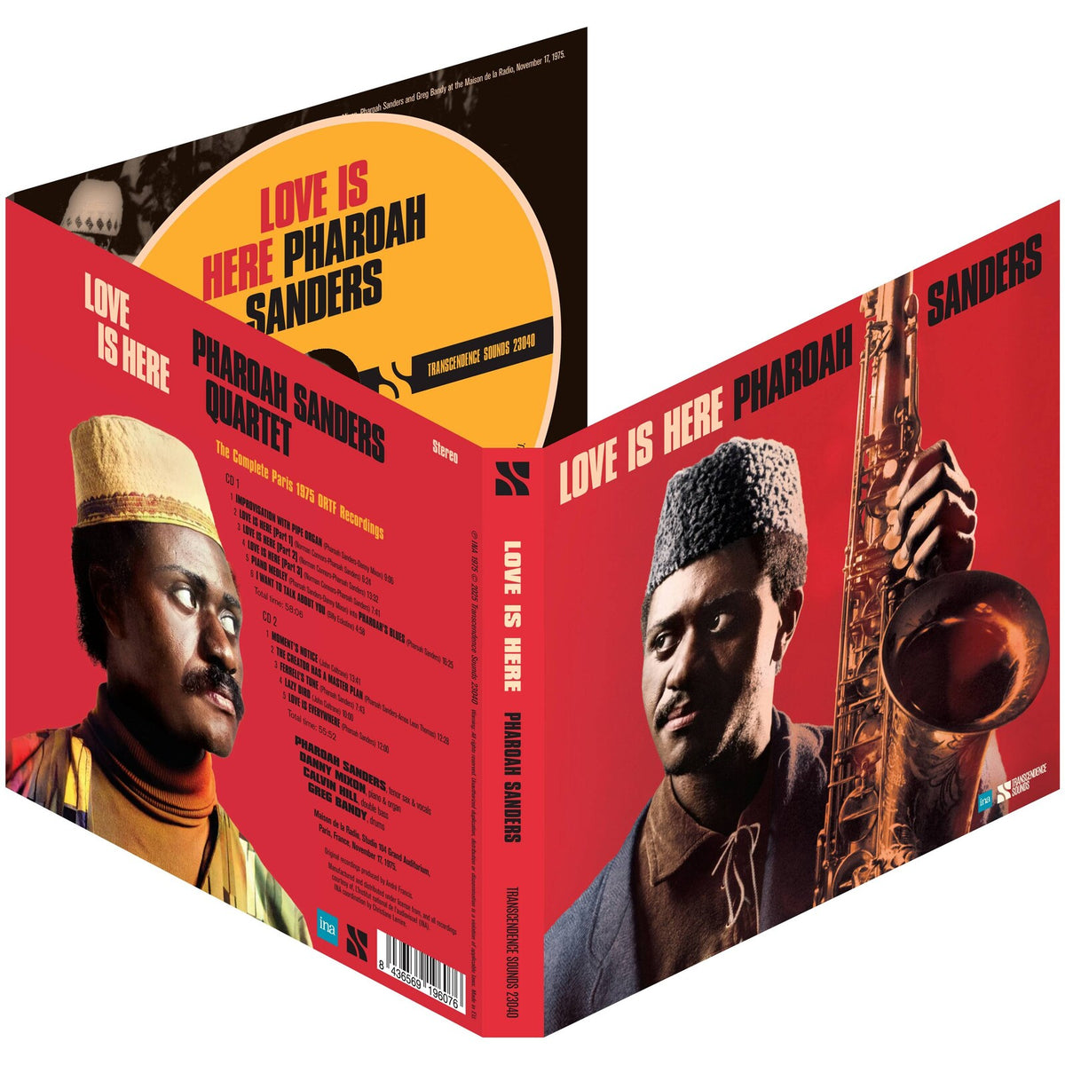 Pharoah Sanders - Love is Here - The Complete Paris 1975 ORTF Recordings - 23040