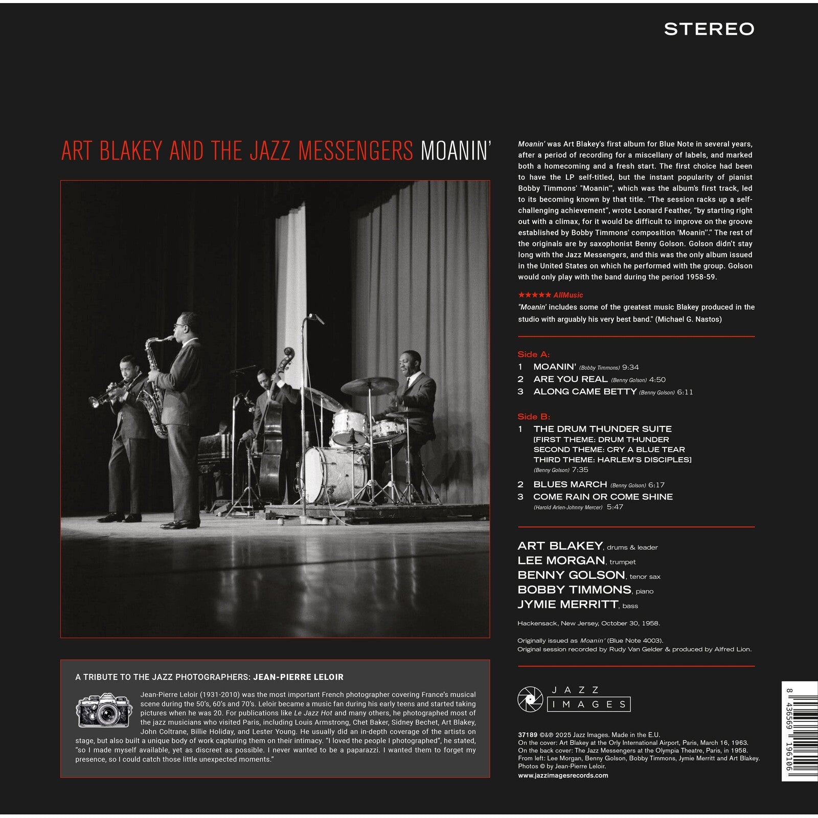 Art Blakey & The Jazz Messengers: Moanin' – Proper Music