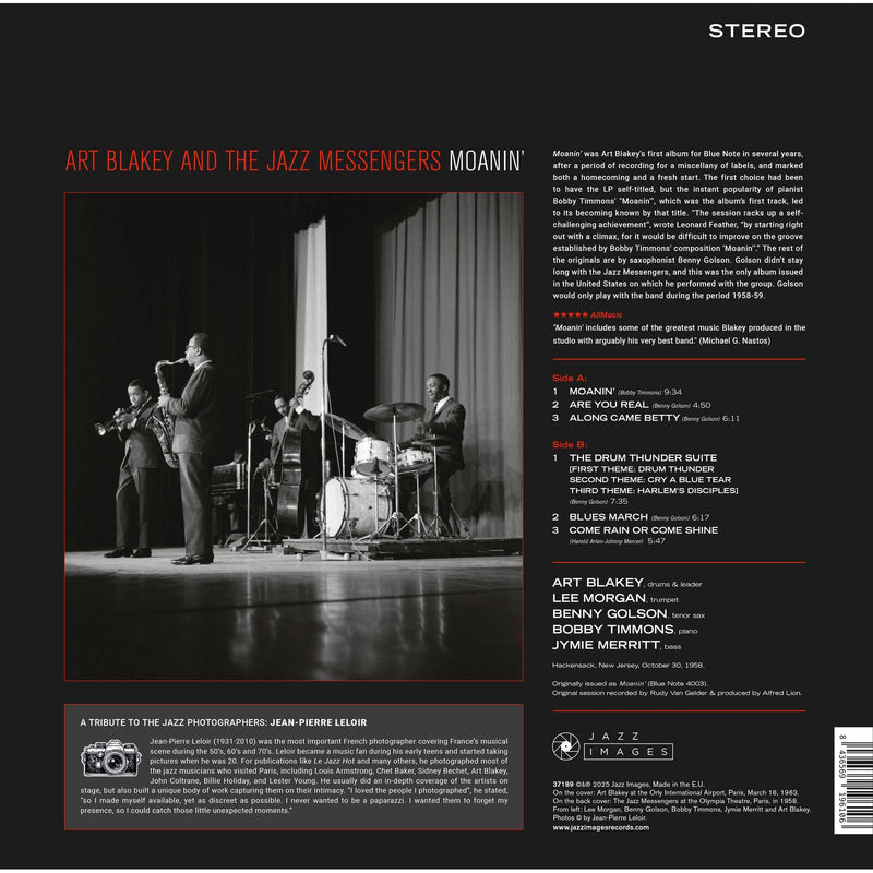 Art Blakey & The Jazz Messengers - Moanin' - 37189