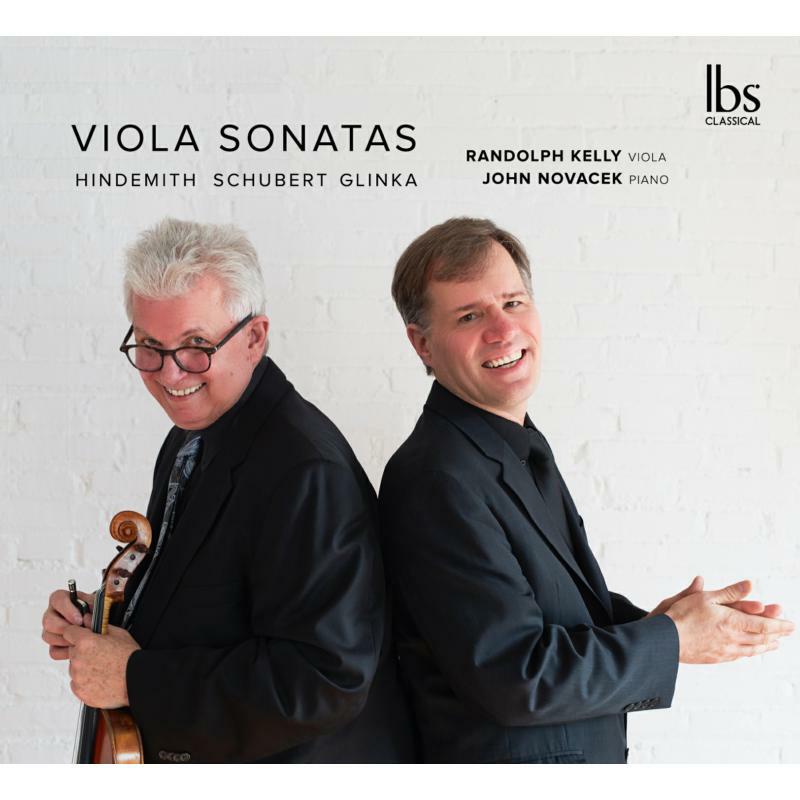 Randolph Kelly/John Novacek - Viola Sonatas by Paul Hindemith, Franz Schubert & Mikhall Glinka - IBS122020