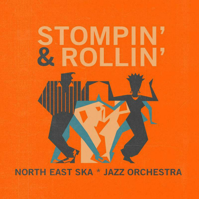 North East Ska Jazz Orchestra - Stompin' & Rollin' (LP) - BR039LP