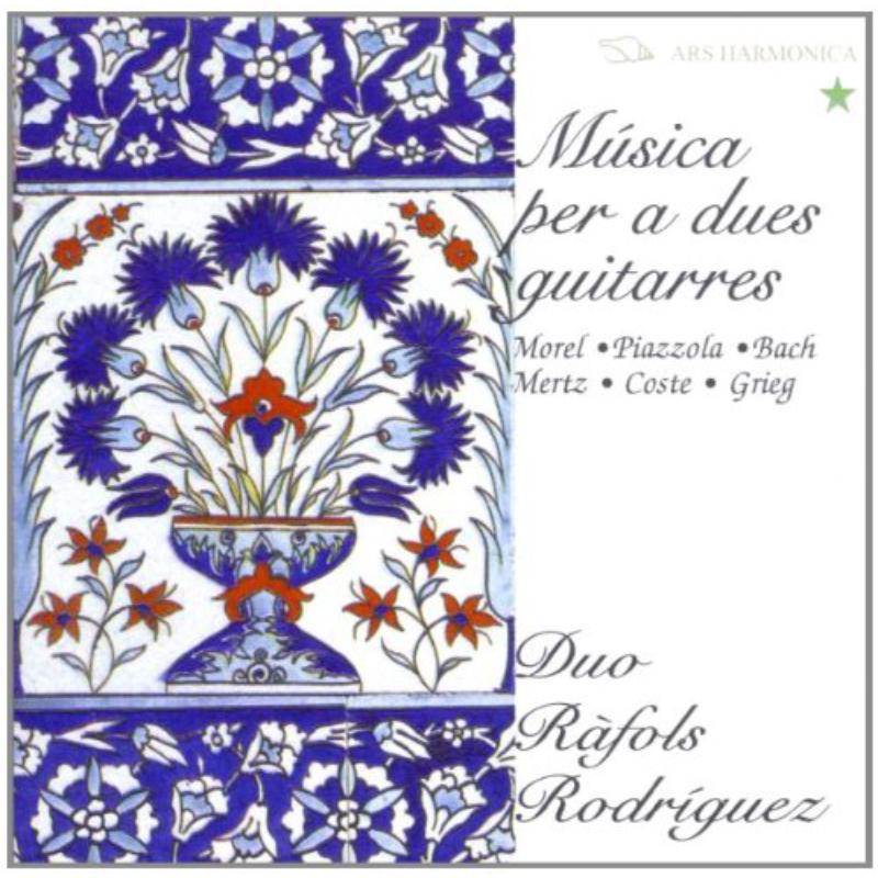 Duo de Guitarres Rafols - Rodriguez - Musica per a dues guitarres - AH079