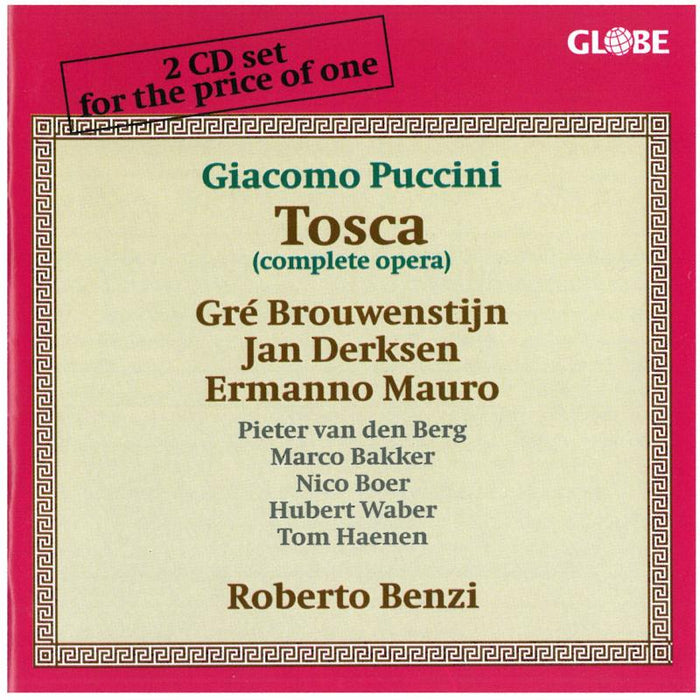 Brouwenstijn/Mauro/Derksen/Netherlands Opera - Tosca - GLO5127