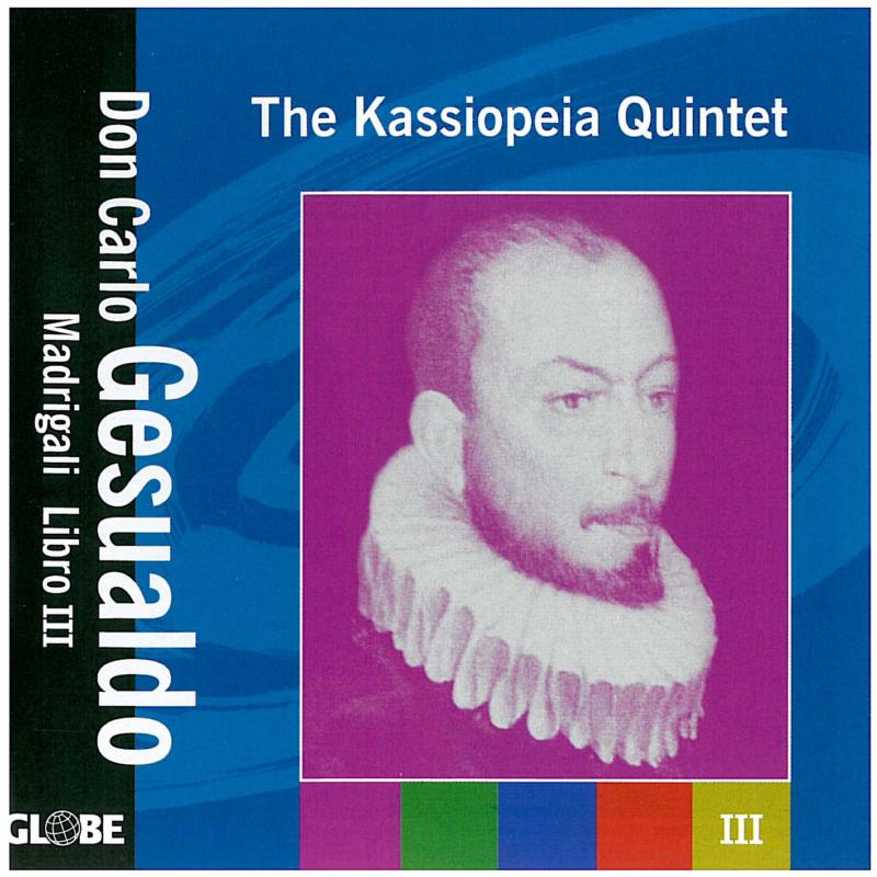 Madrigali Libro 3 - The Kassiopeia Quintet - GLO5223