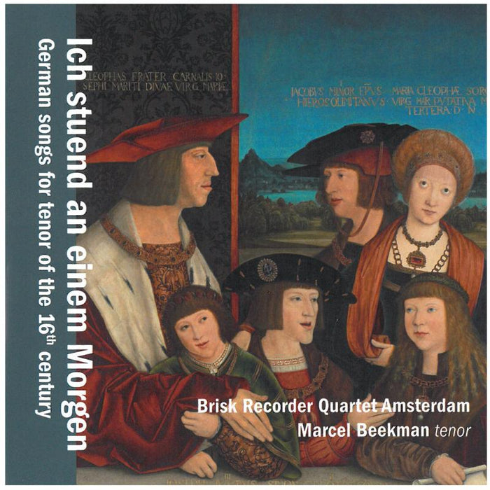 German Songs for Tenor of the 16th Century - Beekman/Brisk Recorder Quartet - GLO5242