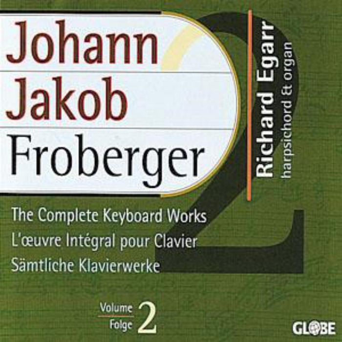 The Complete Keyboard Works Vol 2 - Richard Egarr - GLO6023