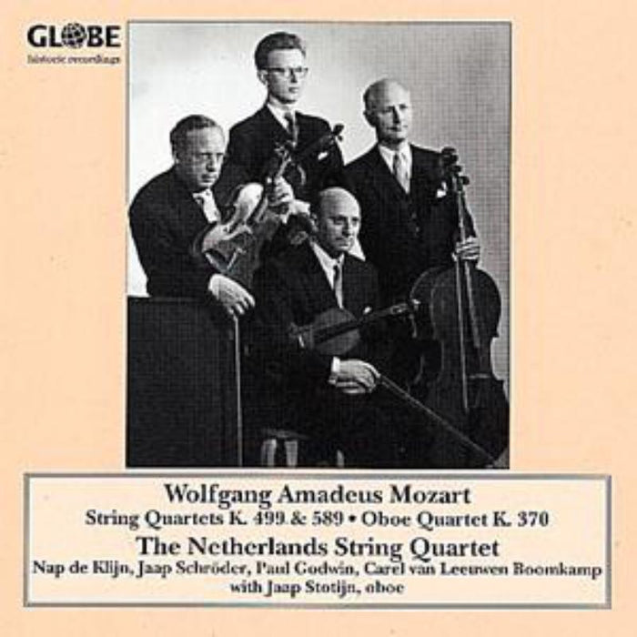 String Quartets and Oboe Quartet - Stotijn/ Netherlands String Qu - GLO6037