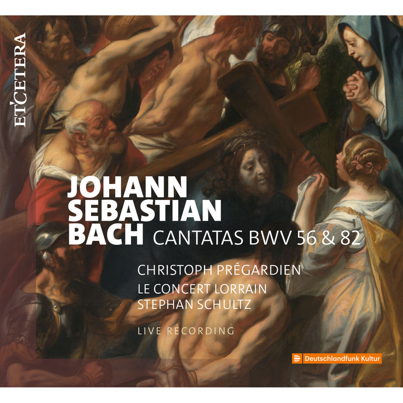 Le Concert Lorrain, Stephan Schultx (conductor), Christoph Pregardien (baritone) - J.S. Bach: Cantatas BWV 56 & 82 - KTC1704