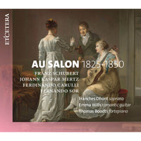 Franches Dhont, Emma Wills, Thomas Boodts - Au Salon 1825-1850: Schubert, Mertz, Carulli & Sor - KTC1832