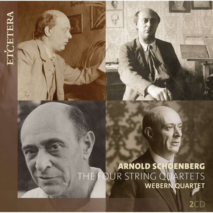 Webern Quartet; Yui Futaeda - Arnold Schoenberg: The Four String Quartets - KTC1837