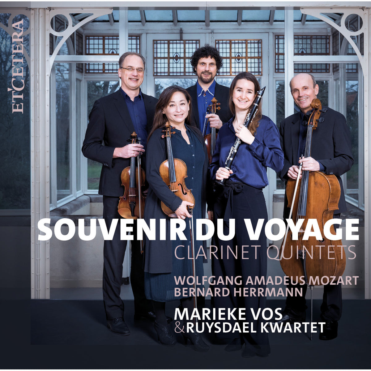 Marieke Vos; Ruysdael Quartet - Souvenir du Voyage: Clarinet Quintets - KTC1853