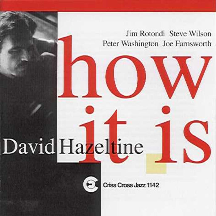 David Hazeltine - How It Is - CRISS1142CD