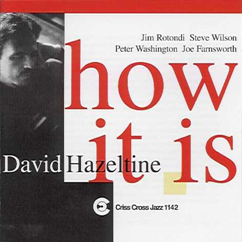 David Hazeltine - How It Is - CRISS1142CD