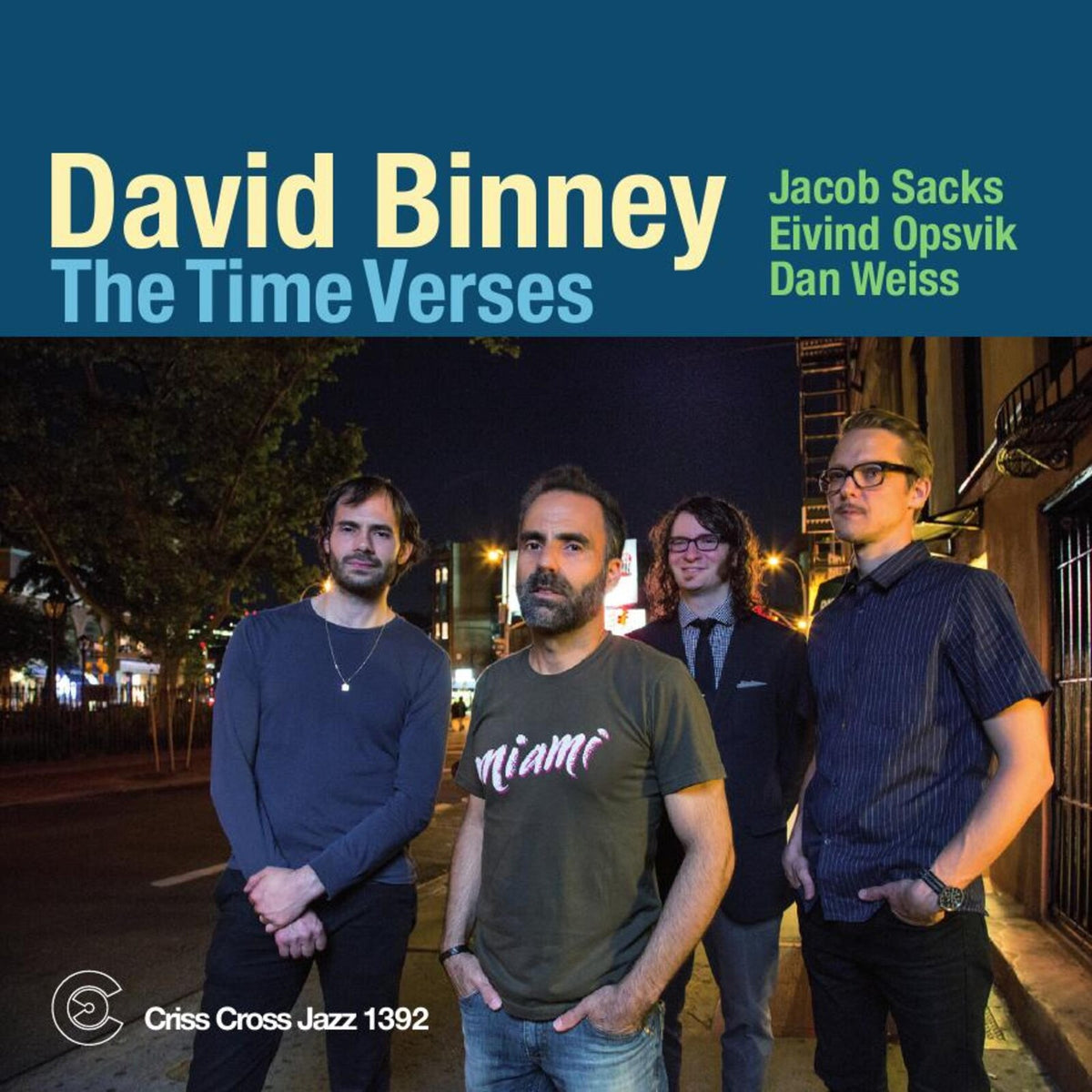 David Binney - The Time Verses - CRISS1392CD
