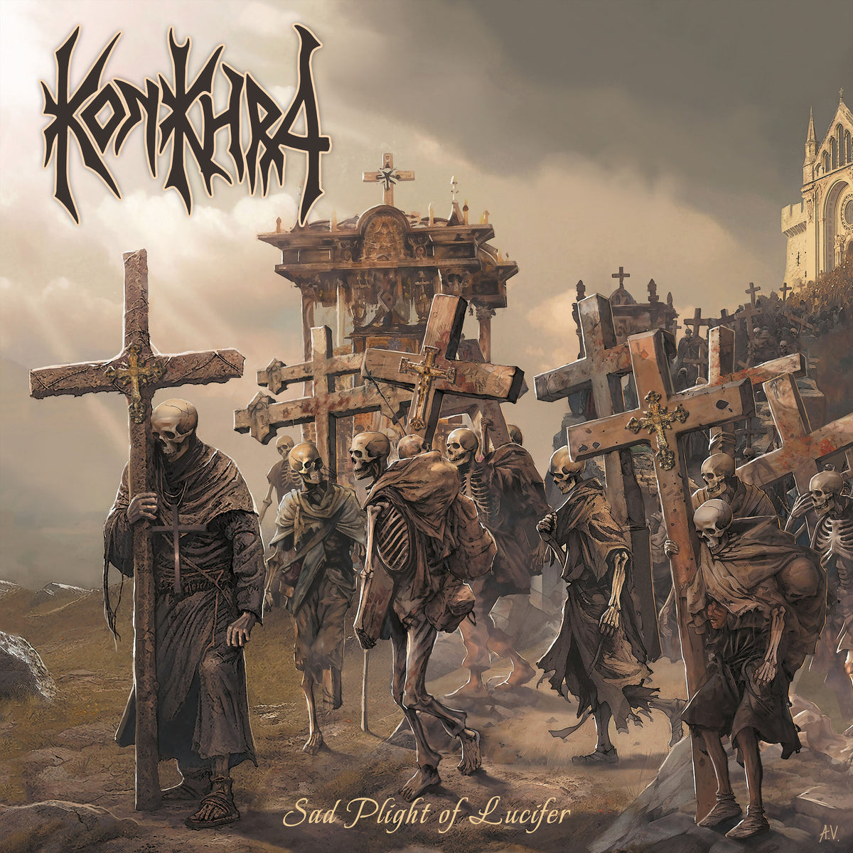 Konkhra - Sad Plight Of Lucifer - HHR202444LP